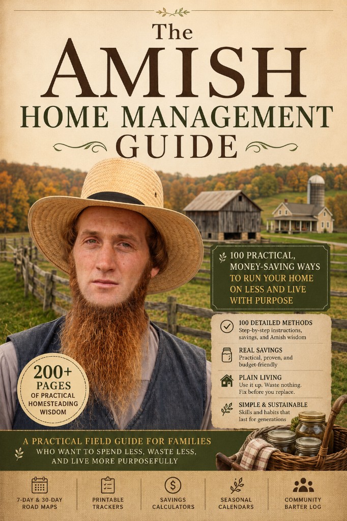 The Amish Home Management Guide — Complete Field Guide cover